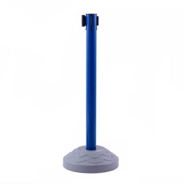 嘉辽 注水款PVC伸缩隔离带隔离栏，2米蓝色，EJT102310-4 售卖规格：1个