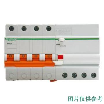 施耐德电气 EA9R 漏电保护断路器 4P C20A/30mA/A类，EA9RN4C2030CA 售卖规格：1个