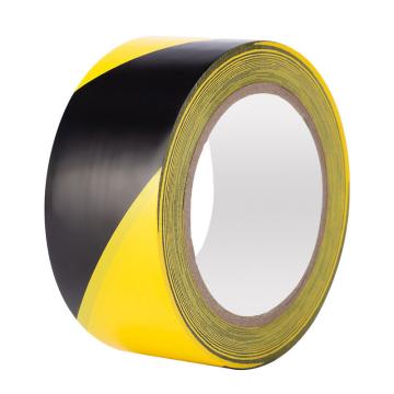 工邦达 黑黄PVC警示胶带，4.4cm*16m，GBD5097 售卖规格：1卷