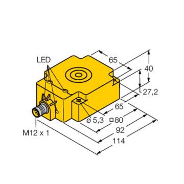 图尔克/TURCK 读写头，TNLR-Q80-H1147 售卖规格：1个