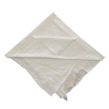 路为工 漂白奶白色擦机布，JX-PBNB 尺寸约40-80cm 含棉量80%左右 售卖规格：20KG/包