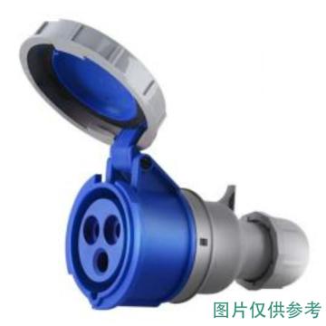 德力西/DELIXI 250V工业用连接器，DHADEP22132U IP67 16A 3芯 DEP2-2132 售卖规格：1个