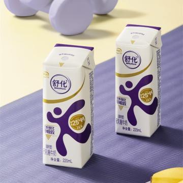 伊利 牛奶乳品，舒化奶无乳糖牛奶高钙型220ml*12盒