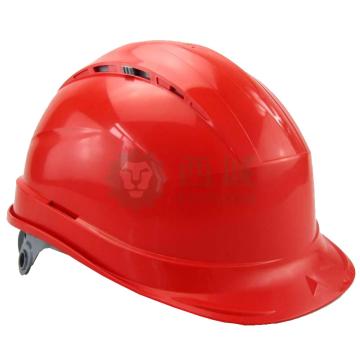 代尔塔/DELTAPLUS 安全帽，102012-RO 抗紫外线安全帽，红，插片式（不含下额带） 售卖规格：1顶