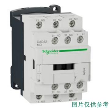 施耐德电气 TeSys D系列控制继电器，CAD32BDC 24V，DC，3NO+2NC 售卖规格：1个