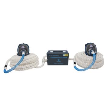 海固 彩屏智能型双人电动送风式长管呼吸器，HG-DHZK20AH6.0A（标配），总长100米 总长100米 售卖规格：1套