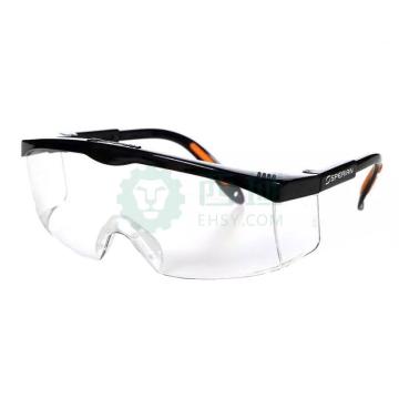 霍尼韦尔/Honeywell 防护眼镜，100110 S200A 透明镜片 黑色镜框 防雾眼镜 售卖规格：1副