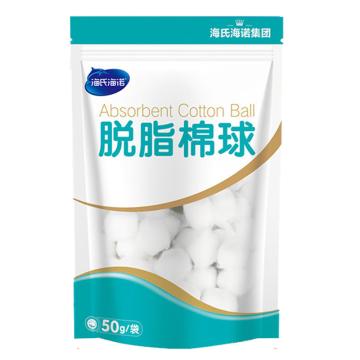 海氏海诺 脱脂棉球，50g/袋 售卖规格：1袋