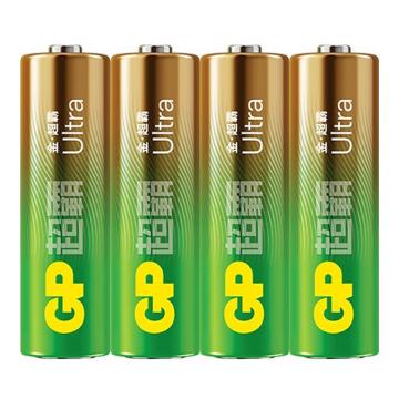 超霸 5号碱性电池，GP15AUA21-2IL4 售卖规格：4节/卡
