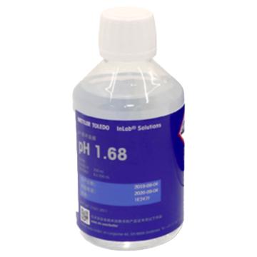 梅特勒-托利多 pH标准溶液GB标准，30448316 250mL/瓶，pH:1.68 售卖规格：1瓶
