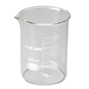 亚速旺/Asone 玻璃烧杯 500ml，CC-6794-07 售卖规格：1个