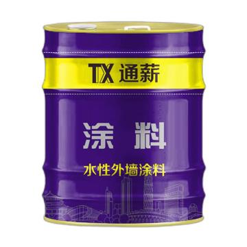 通薪/TX 水性外墙涂料，水性外墙涂料，白色，kg，20倍数 售卖规格：20公斤/公斤