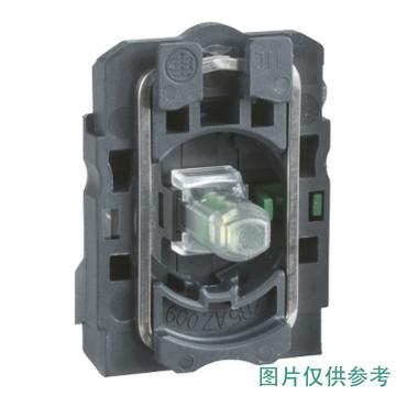 施耐德电气 带灯按钮底座，ZB5AW0M31C 绿色 1NO 220V 售卖规格：1个