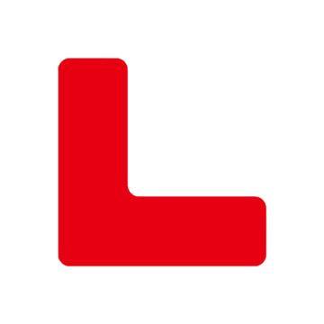 布朗森/BRONSON 5S定位贴四角定位，30x30x10mm，L形，红色，A8569 售卖规格：100个/包