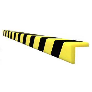 布朗森/BRONSON 警示防撞条（直角型）PU材质，黄黑，长1000mm，A6866 售卖规格：1个