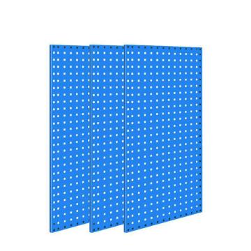 安赛瑞 多功能置物架 方孔挂板 蓝色 厚1.2MM，100×50CM