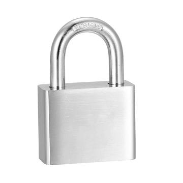 布朗森/BRONSON 仿不锈钢叶片挂锁，A8636 不通开 锁体宽60mm 锁钩净高33mm（5个装） 售卖规格：5个/包