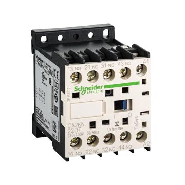 施耐德电气Schneider Electric TeSys K系列控制继电器，24V，50/60Hz，2NO+2NC,CA2KN22B7