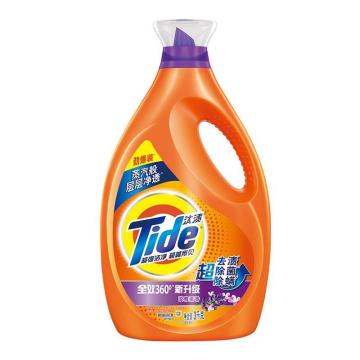 汰渍/Tide 洗衣液，汰渍2合1护色 3kg （升级包装, 全效360新升级淡雅薰香3KG洗衣液） 售卖规格：1瓶