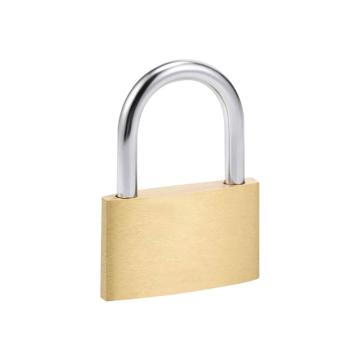 布朗森/BRONSON 薄型纯铜挂锁，A8713 不通开 锁体宽29mm（10个装） 售卖规格：10个/包