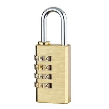 布朗森/BRONSON 纯铜密码锁，A8721 锁体宽28mm 四位密码（3个装） 售卖规格：3个/包