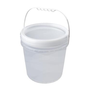 海斯迪克 透明塑料桶打包桶密封桶食品腌制存储小水桶，HKW-289，2L，2个/组