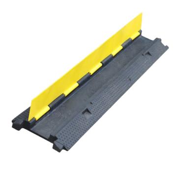 安达通 橡胶PVC电缆保护槽室内外护线盖板压线板过桥板，PVC小一槽线槽