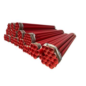 哈德威 涂塑钢管，DN108*6mm，红色