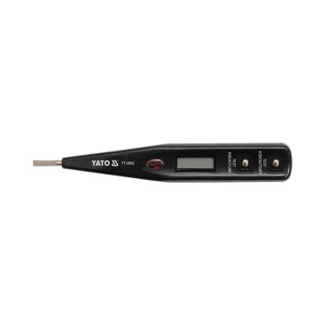 易尔拓/YATO 数显带灯测电笔，YT-2862 12-250V 售卖规格：1把