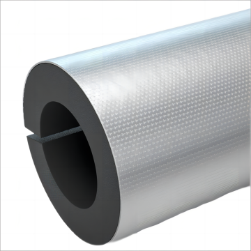 哈德威 铝箔开口自粘橡塑B2保温管，内径φ60mm×壁厚20mm×长度≈1m/根 DN50