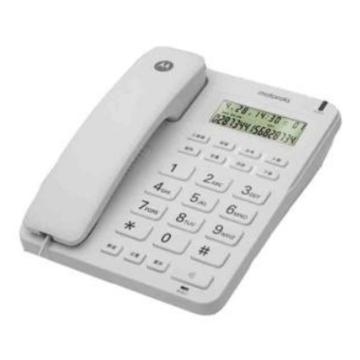 摩托罗拉/Motorola 有绳电话机，CT210C 白色 售卖规格：1台