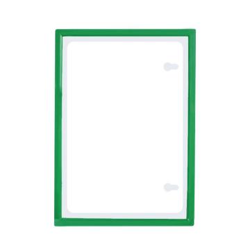 嘉辽 硬胶镂空款磁性展示贴，绿色A5，EBS4719 售卖规格：2个/套