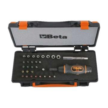 百塔/Beta 31件装，005830931 扭力螺丝批及配件组套 售卖规格：1套