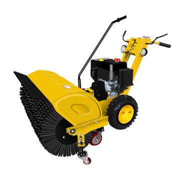 亚伯兰/ABRAM 扫雪车手推式扫雪车，ABRAM-110SX -PLUS汽油款配滚刷+雪铲 清扫宽度110cm，电启动 售卖规格：1台