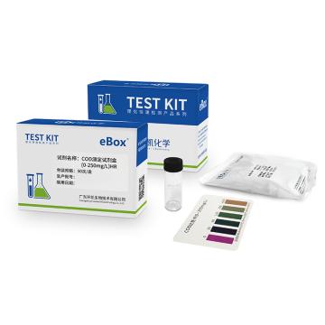 环凯微生物 COD(HR)测定试剂盒，90800 0~30~60~120~200~250mg/L 50次 售卖规格：1盒