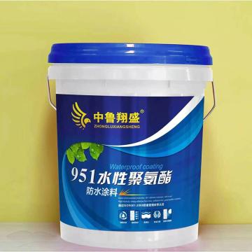 中鲁翔盛 防水涂料，951水性聚氨脂，白色，20kg/桶 售卖规格：20千克/桶