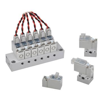 金器/Mindman 微型电磁阀（两位三通直动式），MVDY-100-3E1-DC24-LR MVDY-100-3E1-DC24-LR 售卖规格：1个