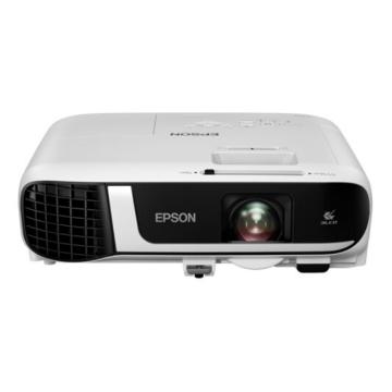 爱普生/Epson 投影仪套装，CB-W52+150寸16:10欧叶电动遥控幕布 4000流明 (替代CB-W42)+含安装 售卖规格：1套