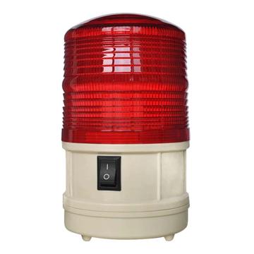 安赛瑞 磁吸式警示灯，报警灯LED频闪干电池无声，红色，16161 售卖规格：1个