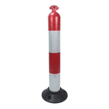 安赛瑞 塑料反光弹力柱，90cm大圆形底座，310264 售卖规格：1个