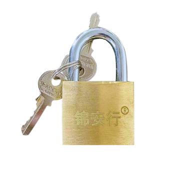 锦安行 铜锁，JCH-264 不通开 38*62mm 售卖规格：1个