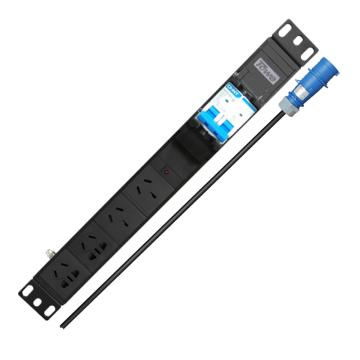 同为 PDU，X-PDU/G432DY-10 配32A漏保，输入32A，4位输出(2位10A+2位16A)，10米6mm²线 售卖规格：1个