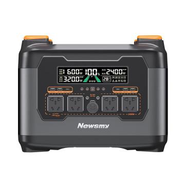 纽曼/Newsmy 便携式户外移动储能电源，S2400 2400W功率2048Wh容量 售卖规格：1台