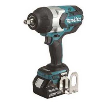 牧田/makita 充电式无刷冲击扳手，DTW1002RTJ ，1/2"，1000Nm，三档调速,18V 5.0Ah电池 售卖规格：1台