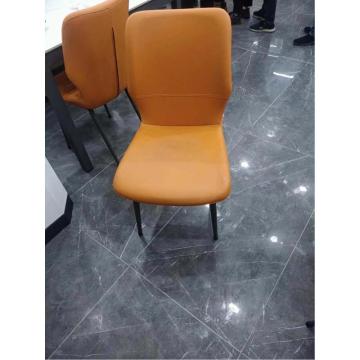 博比 椅子，/600×400×860MM_有靠背_硬包+钢架_橙色 14315240-00 售卖规格：1个