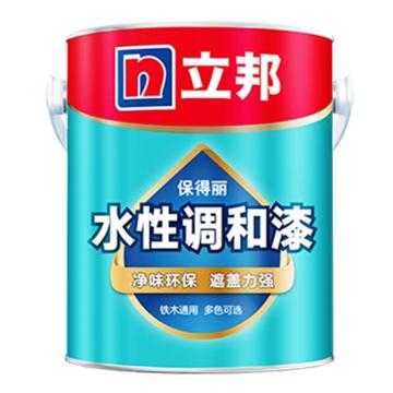 立邦 水性通用调和漆，13kg/桶 售卖规格：13公斤/桶