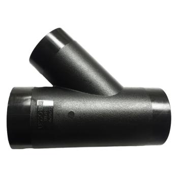 联塑 HDPE同层排水45°斜三通，dn125*110 售卖规格：1个