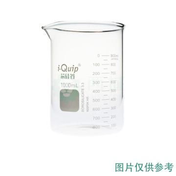 芯硅谷 玻璃烧杯 1000ml，B6035-1000ml-6EA 售卖规格：6个/盒