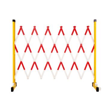 冲天牛 管状伸缩玻璃钢围栏，1.2*2.5m，红白，CTN-XY-WLG-02 售卖规格：1套