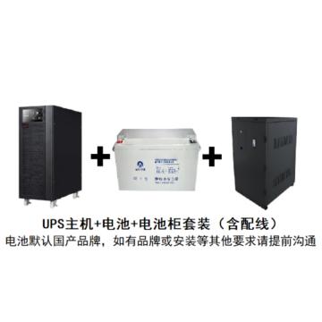 山特 塔式长延时不间断电源UPS套装，C1KS+12V65AH*6+6# 1KVA，满载四小时 售卖规格：1套